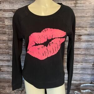 Victorias Secret Lips Sweatshirt XS